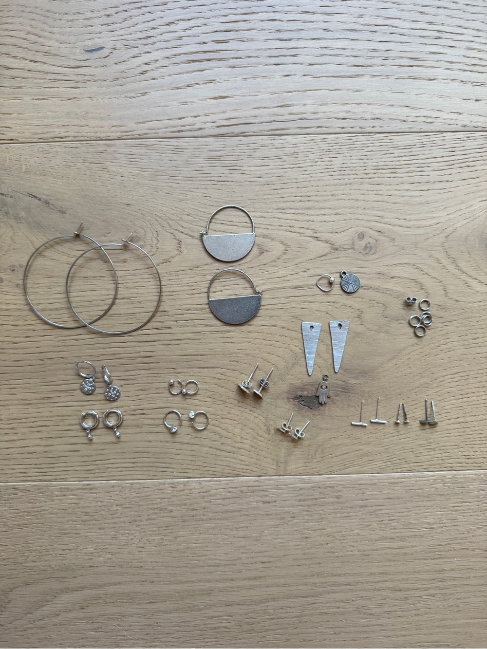 Silver Earrings Bundle
